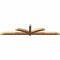 Ekena Millwork Redmond Smooth Timber Gable Bracket, Western Red Cedar, 108"W x 22"H x 3 1/2"D x 3 1/2"F, 5/12 Pitch GBW108X22X0404RED00SWR - alternate 3